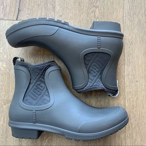 UGG Low-rise Rain Boots Grey Womens 9